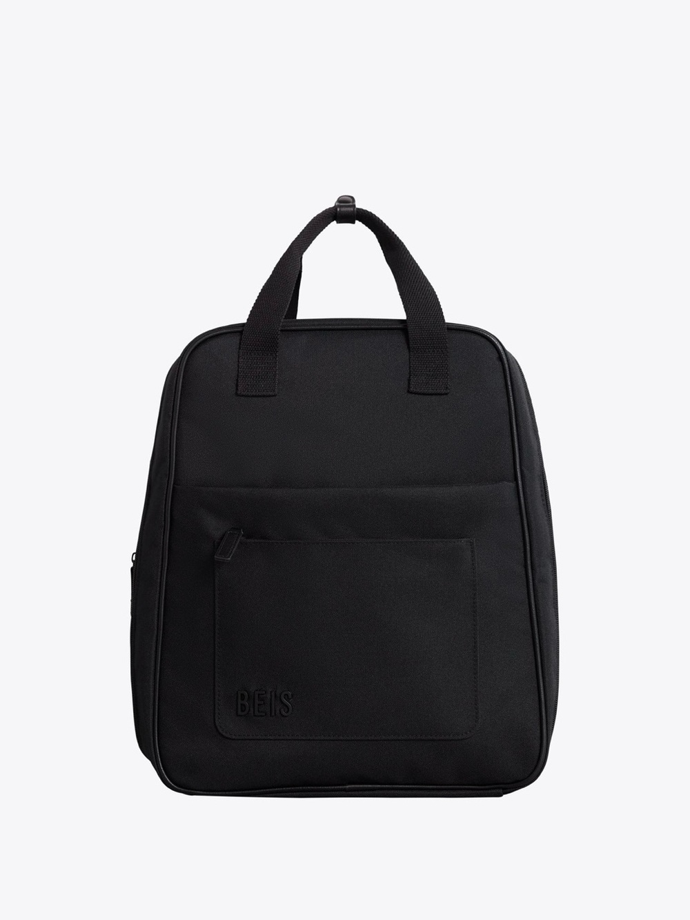BEIS the expandable backpack in black